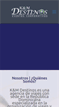 Mobile Screenshot of kmdestinos.com